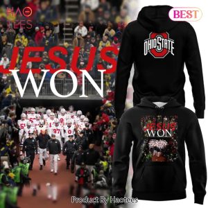 Jesus Won Ohio State Buckeyes Football Graphic Hoodie