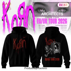 Korn EU UK Youth Code Tour 2026 Design Hoodie