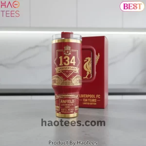 Liverpool FC 134th Anniversary Limited Edition Commemorative You’ll Never Walk Alone Tumbler