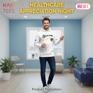 Milwaukee Brewers Healthcare Appreciation Night Hoodie – White