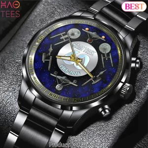 Star Trek 60th Anniversary Black Stainless Steel Watch – MAITM15182