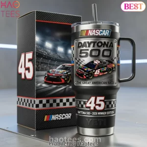NASCAR Daytona 500 2026 Winner Edition #45 Race Car Tumbler