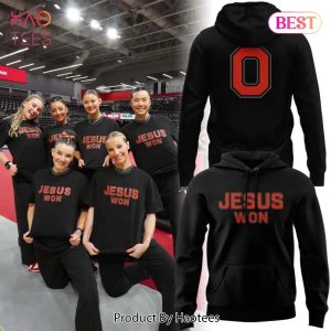 Ohio State Buckeyes Jesus Won Hoodie