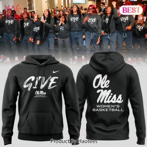 Ole Miss Rebels Women Basketball Give Design Hoodie – Black