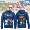 Peanuts Collection USA 250th Design Hoodie – Black
