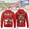 Peanuts Collection USA 250th Design Hoodie – Blue