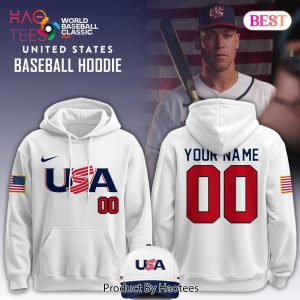 Personalized USA Baseball 2026 World Classic Hoodie
