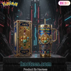 Pokemon 30th Anniversary Est 1996 Tumbler