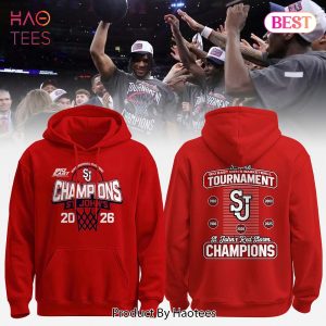 St. John s Red Storm Big East Men Basketball 2026 Hoodie