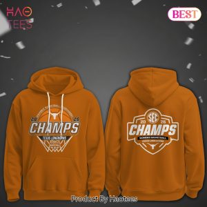 Texas Longhorns 2026 Women Basketball SEC Champion Hoodie
