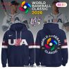 USA World Baseball Classic 2026 Hoodie – White
