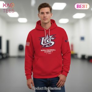 World Baseball Classic Team USA Patriotic US Logo Hoodie