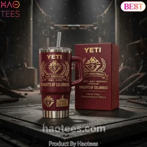 YETI Knights of Columbus 144th Anniversary Commemorative Tumbler