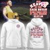Zach Bryan Tour St. Louis 2026 White Hoodie