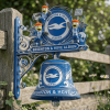 Brighton & Hove Albion Official Football Club Premium Decorative Wall Bell