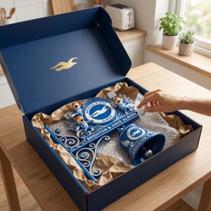 Brighton & Hove Albion Official Football Club Premium Decorative Wall Bell