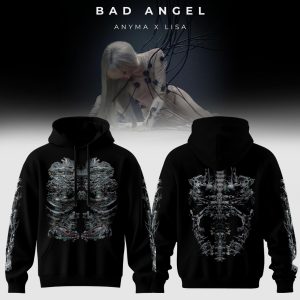 Bad Angel Anyma x Lisa Cybernetic Skeleton All-Over Print Hoodie