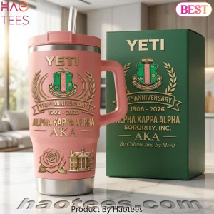 Alpha Kappa Alpha 118th Anniversary 1908-2026 Tumbler