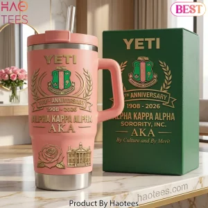 Alpha Kappa Alpha 118th Anniversary 1908-2026 Tumbler