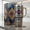 YETI Detroit Tigers Premium Ornate 40 oz Jewel-Encrusted Tumbler with Handle and Straw