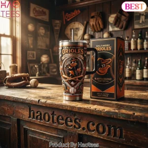 Baltimore Orioles Oriol Park Pride Black & Orange Legacy Edition Tumbler