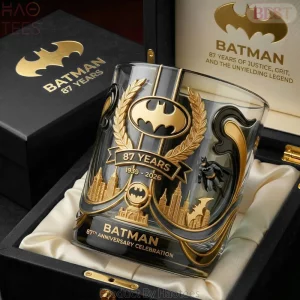 Batman 87th Anniversary Premium Collector’s Edition Whiskey Glass