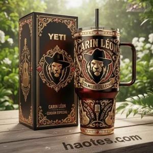 Carin Leon Colmillo de Leche Special Edition YETI Style Insulated Tumbler
