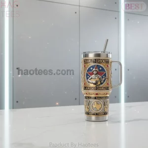 Charley Crockett Jukebox Charley Ornate Western Design Stainless Steel Tumbler