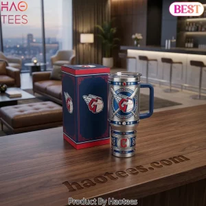 Cleveland Guardians Legacy Edition 40oz Tumbler With Handle