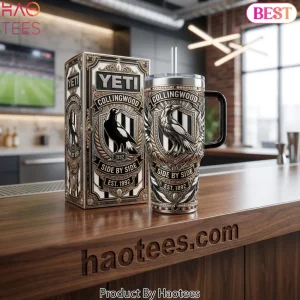 Collingwood Magpies Premium 40oz Tumbler With Handle