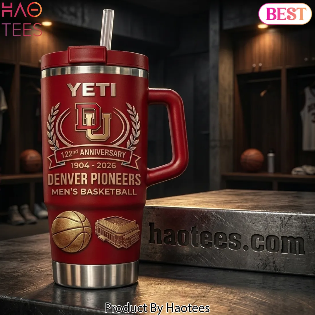 Denver Pioneers 122nd Anniversary Commemorative YETI Tumbler
