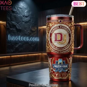 Denver Pioneers Ice Hockey National Champions Commemorative Tumbler