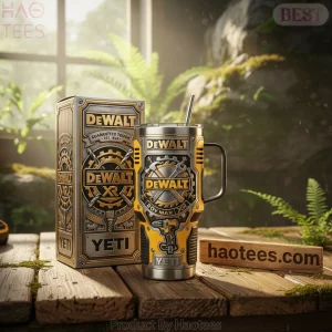 Dewalt YETI Guaranteed Tough Tool-Themed Insulated Tumbler