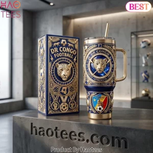 Dr Congo Football Leopard Pride 40oz Tumbler With Handle