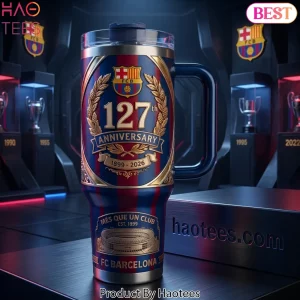 FC Barcelona 127th Anniversary Commemorative Tumbler