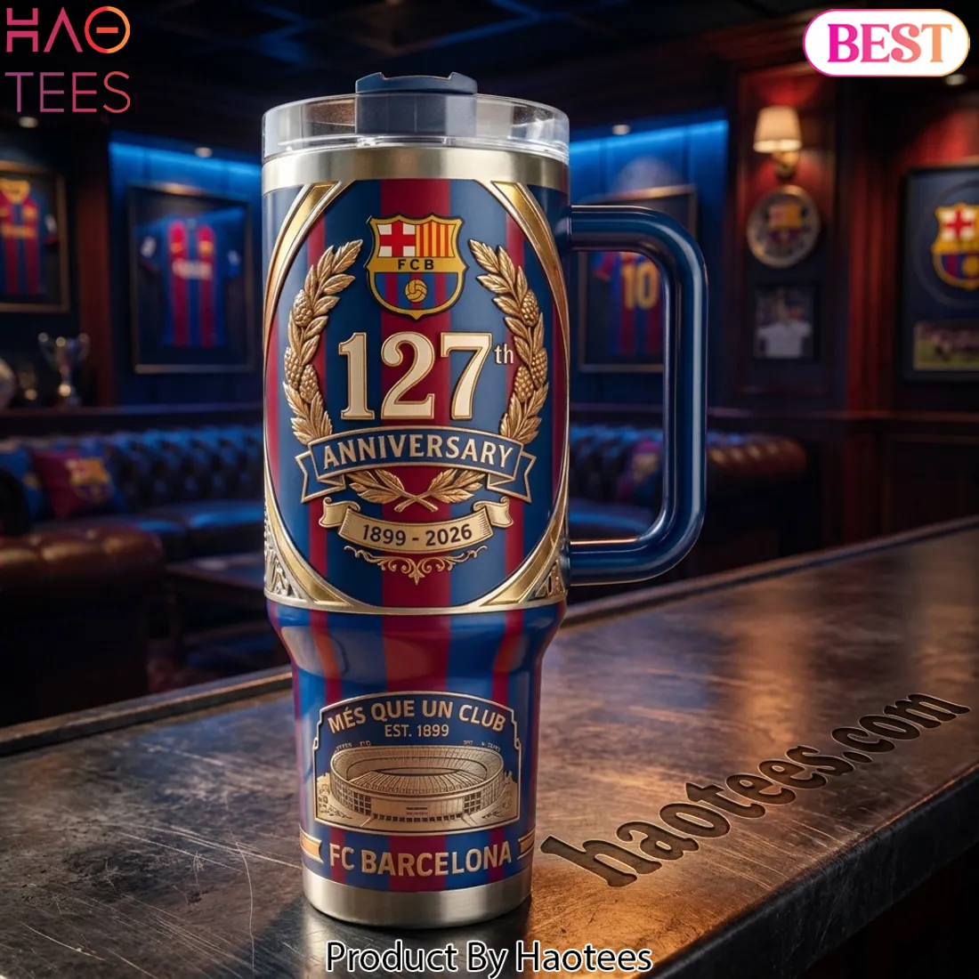 FC Barcelona 127th Anniversary Commemorative Tumbler