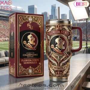 Florida State Seminoles Legacy of Champions Edition Luxury 40oz Tumbler