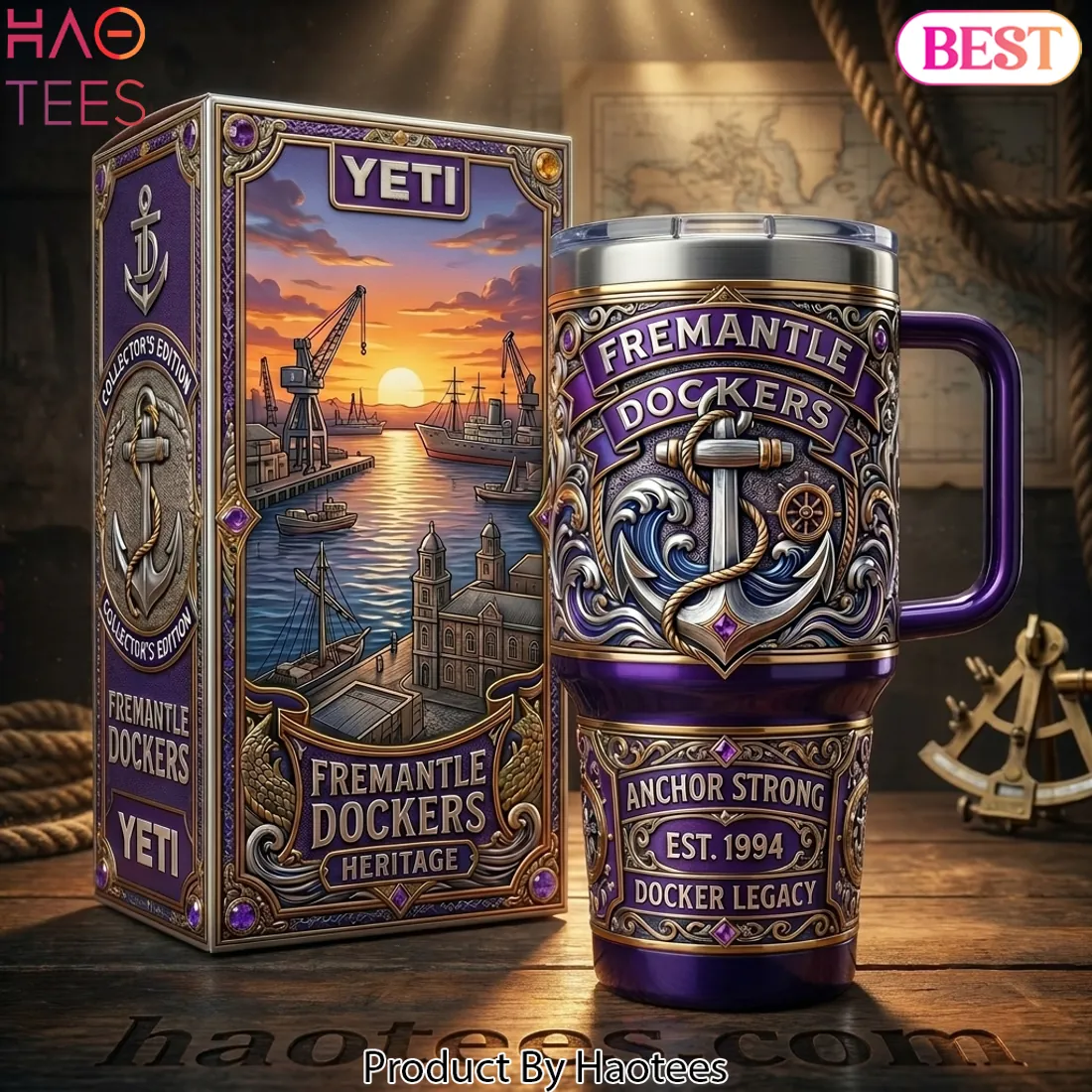 Fremantle Dockers Collector’s Edition Heritage Anchor Tumbler Fremantle Dockers Collector’s Edition Heritage Anchor Tumbler