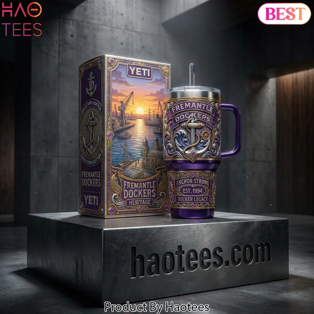 Fremantle Dockers Collector’s Edition Heritage Anchor Tumbler Fremantle Dockers Collector’s Edition Heritage Anchor Tumbler