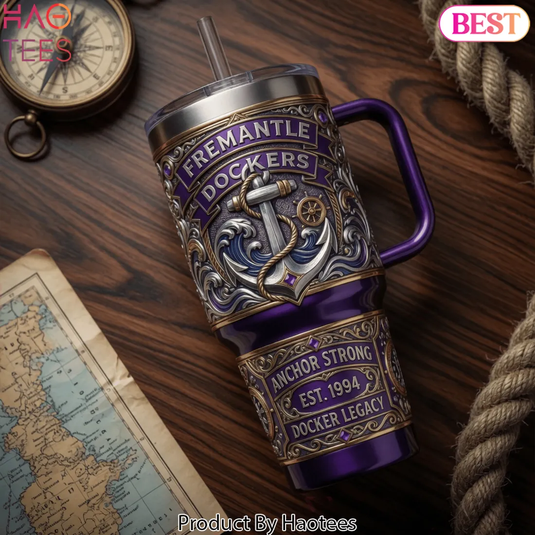 Fremantle Dockers Collector’s Edition Heritage Anchor Tumbler Fremantle Dockers Collector’s Edition Heritage Anchor Tumbler