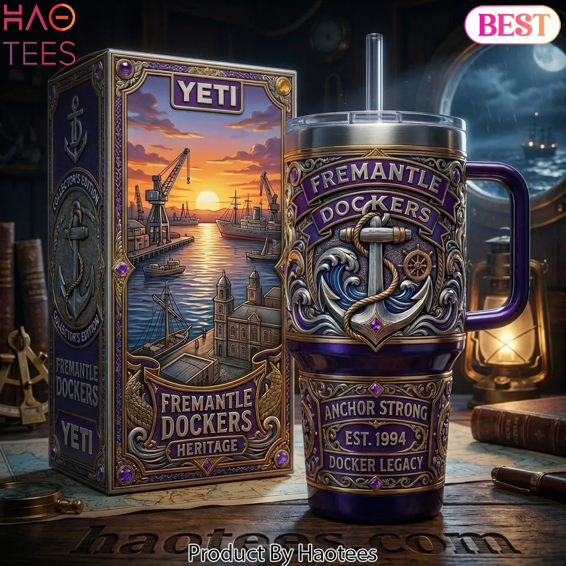 Fremantle Dockers Collector's Edition Heritage Anchor Tumbler