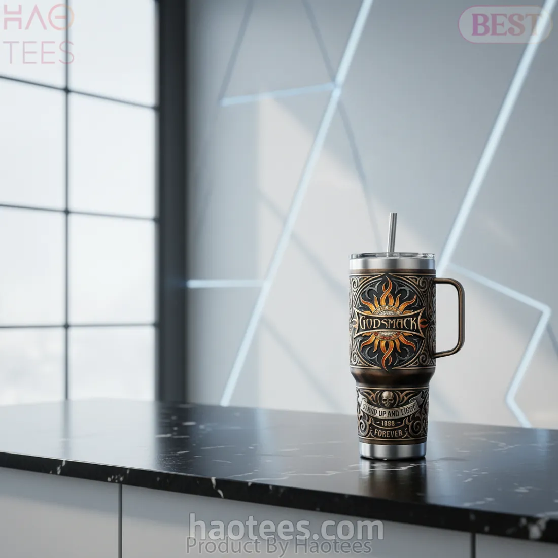 Godsmack Stand Up And Fight 1998 Legacy Insulated Tumbler