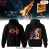 Illenium Odyssey Fallen Embers Phoenix Black Graphic Hoodie
