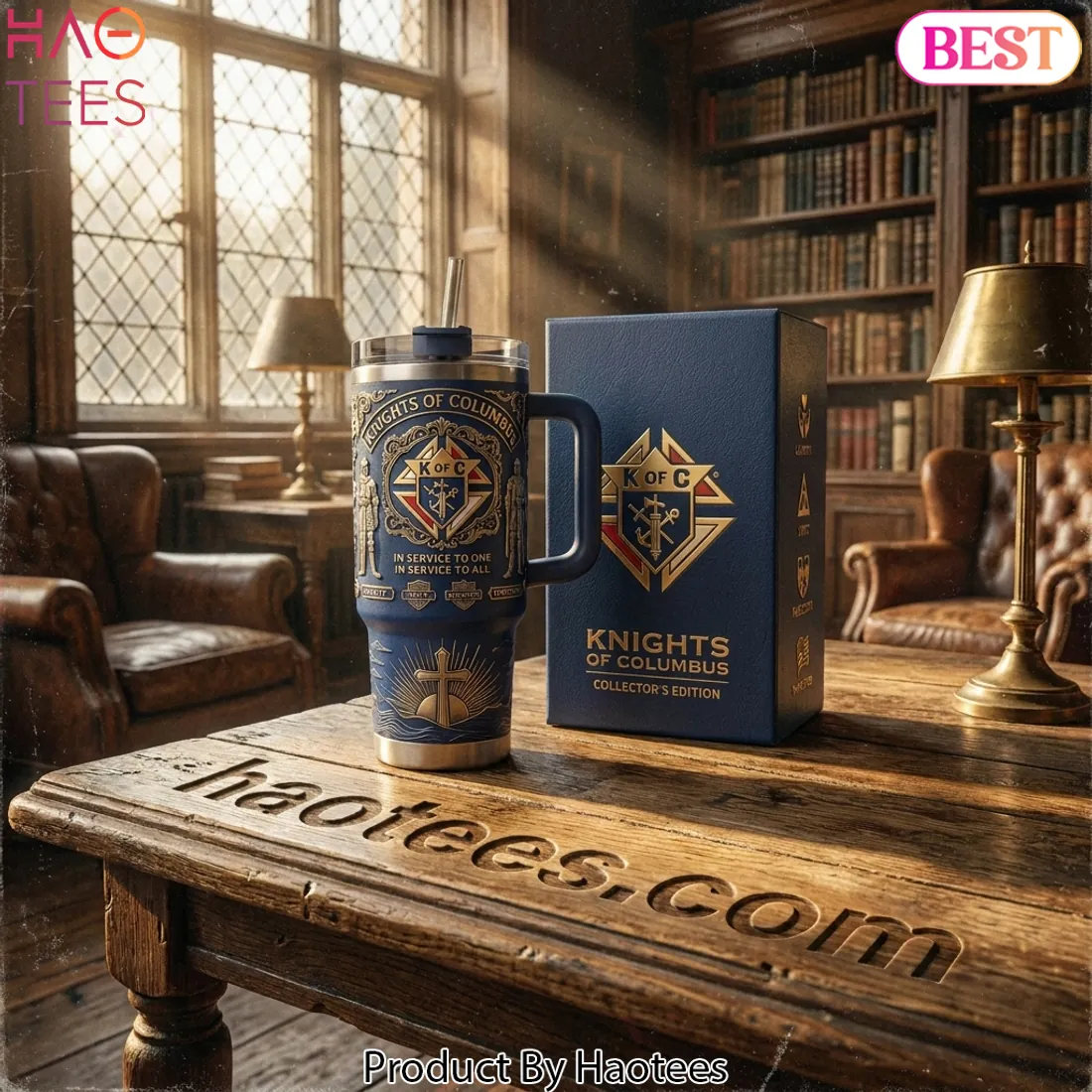 Knights of Columbus Collector's Edition Handled Tumbler