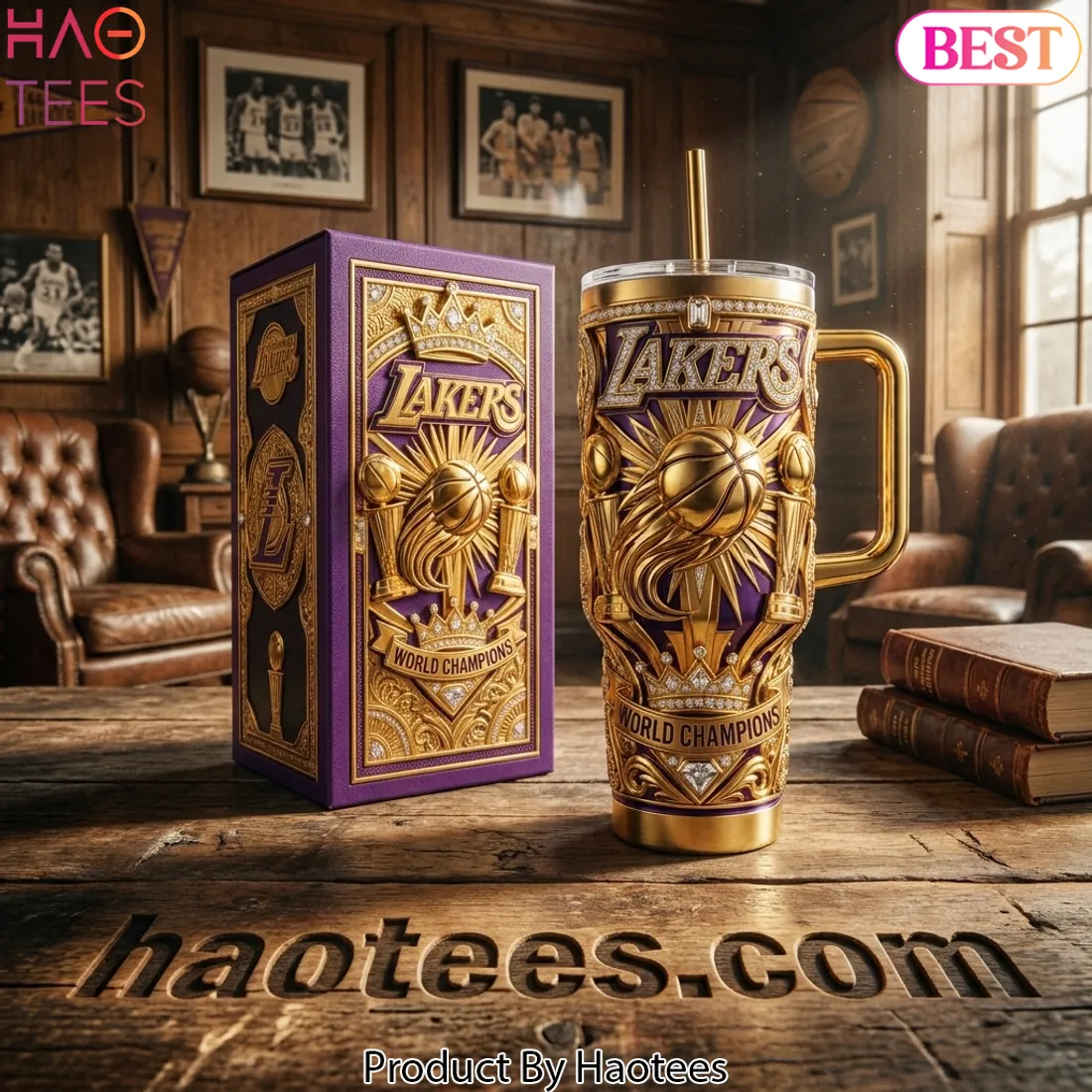 Los Angeles Lakers World Champions Gold Edition Tumbler Los Angeles Lakers World Champions Gold Edition Tumbler