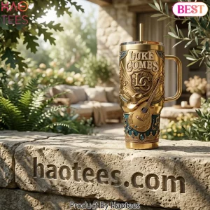 Luke Combs Collector’s Edition 24K Country Soul 40oz Tumbler With Handle