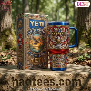 Lynyrd Skynyrd Collector’s Edition 40oz YETI Style Tumbler With Handle