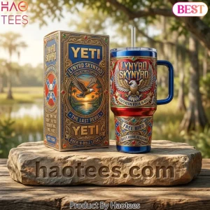 Lynyrd Skynyrd Collector’s Edition 40oz YETI Style Tumbler With Handle