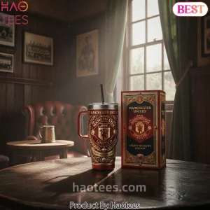 Manchester United Legacy of Glory Edition Premium Embossed Tumbler
