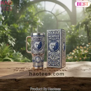 Memphis Grizzlies “We Are Memphis” Ornate Yeti Travel Tumbler